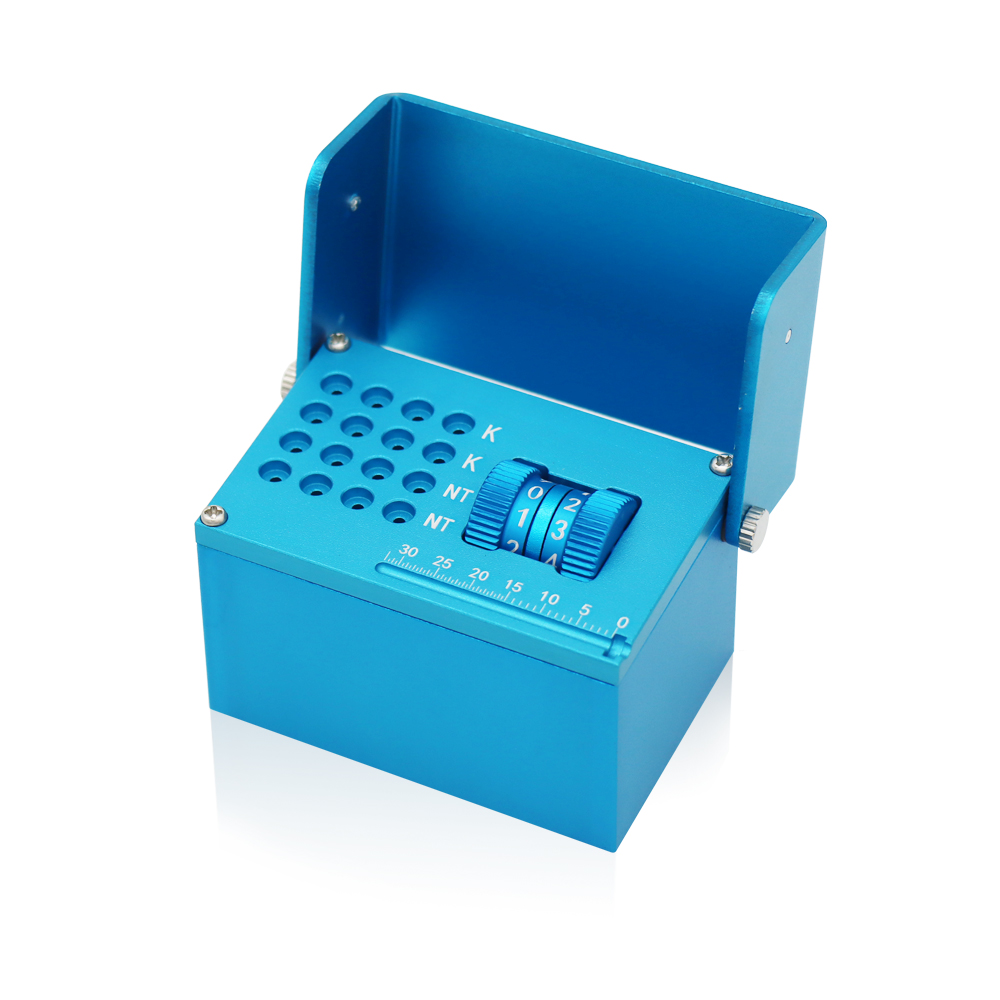 Autoclave Sterilizer Dental - Защитная стоматологическая автоклавируемая алюминиевая 16-луночная коробка-держатель