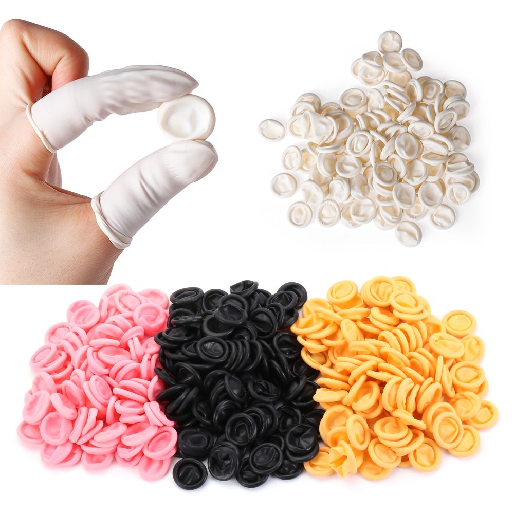 Disposable Gloves Nitrile - 100/300 шт., инструмент для дизайна ногтей,