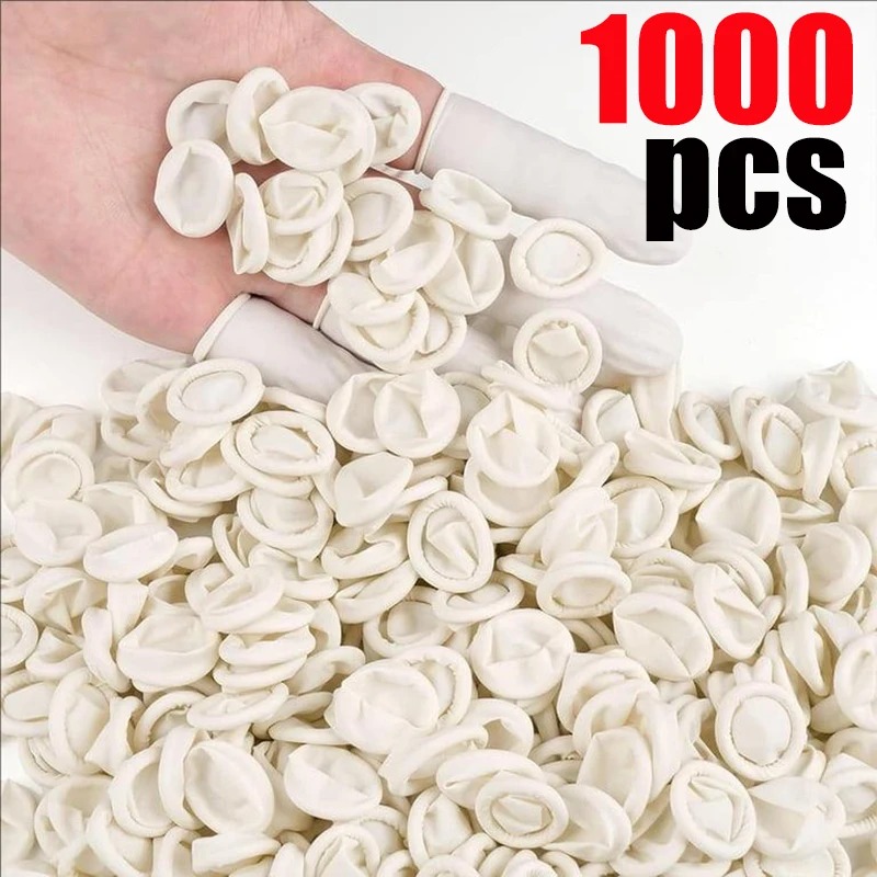 100-1000 шт. Белые одноразовые – обзор и цена Disposable Gloves Nitrile