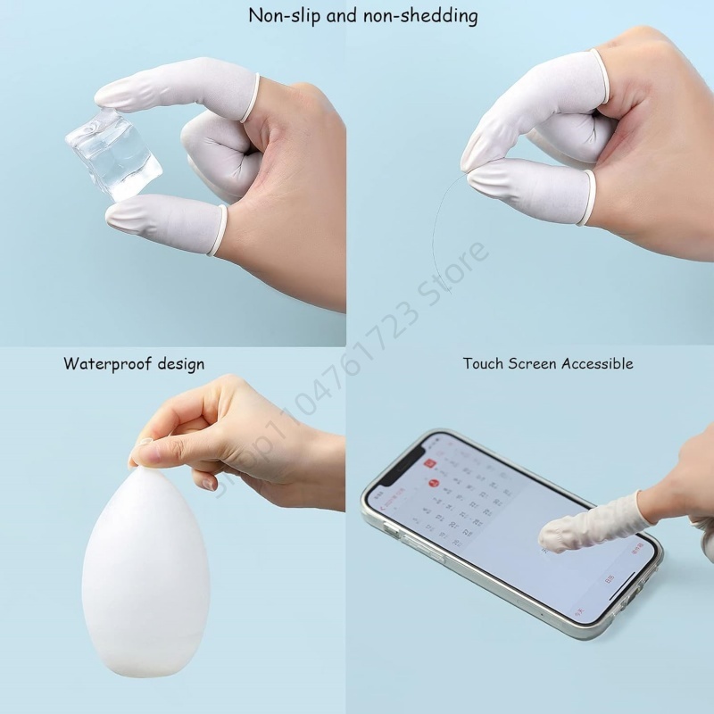 100 шт. одноразовых резиновых  – обзор и цена Disposable Gloves Nitrile
