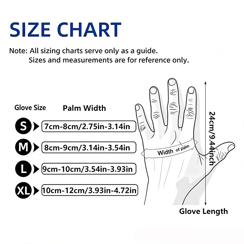 100 шт./коробка, черные нитрил – обзор и цена Disposable Gloves Nitrile