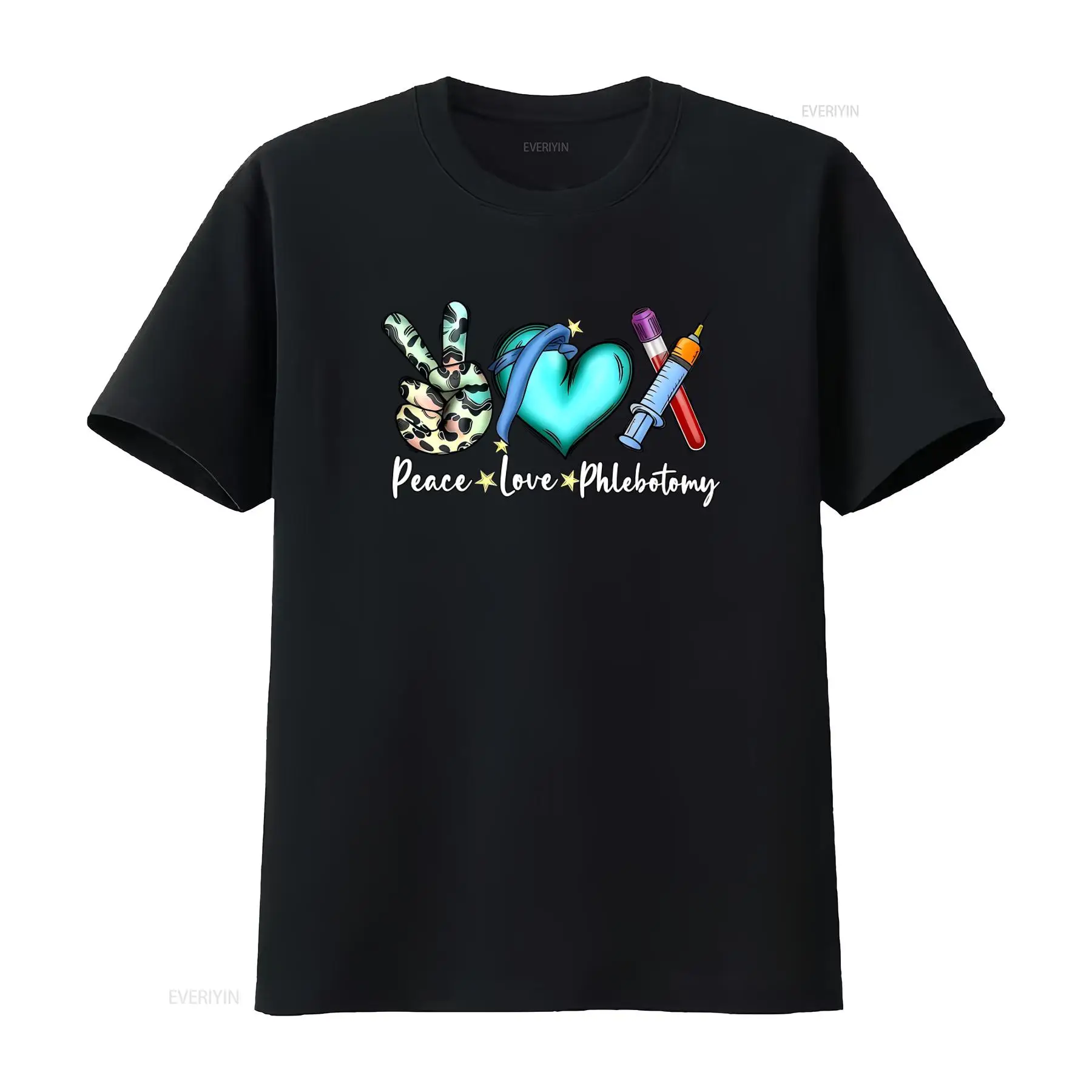Футболка Peace Love Phlebotomy – обзор и цена Medical Lab Technologist